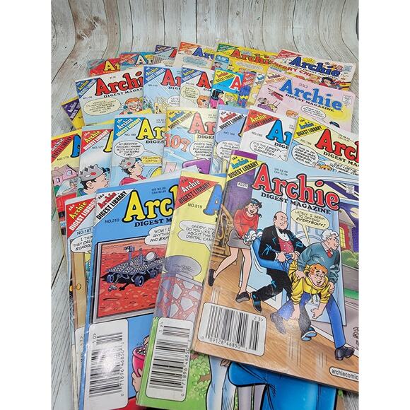 The Archie Digest Library Archie Digest Magazine Lot of 25 Books - Picture 12 of 12